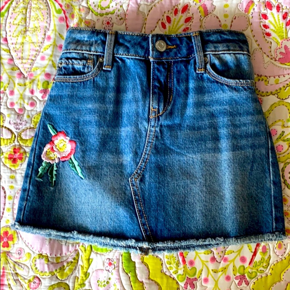 Denim skirt